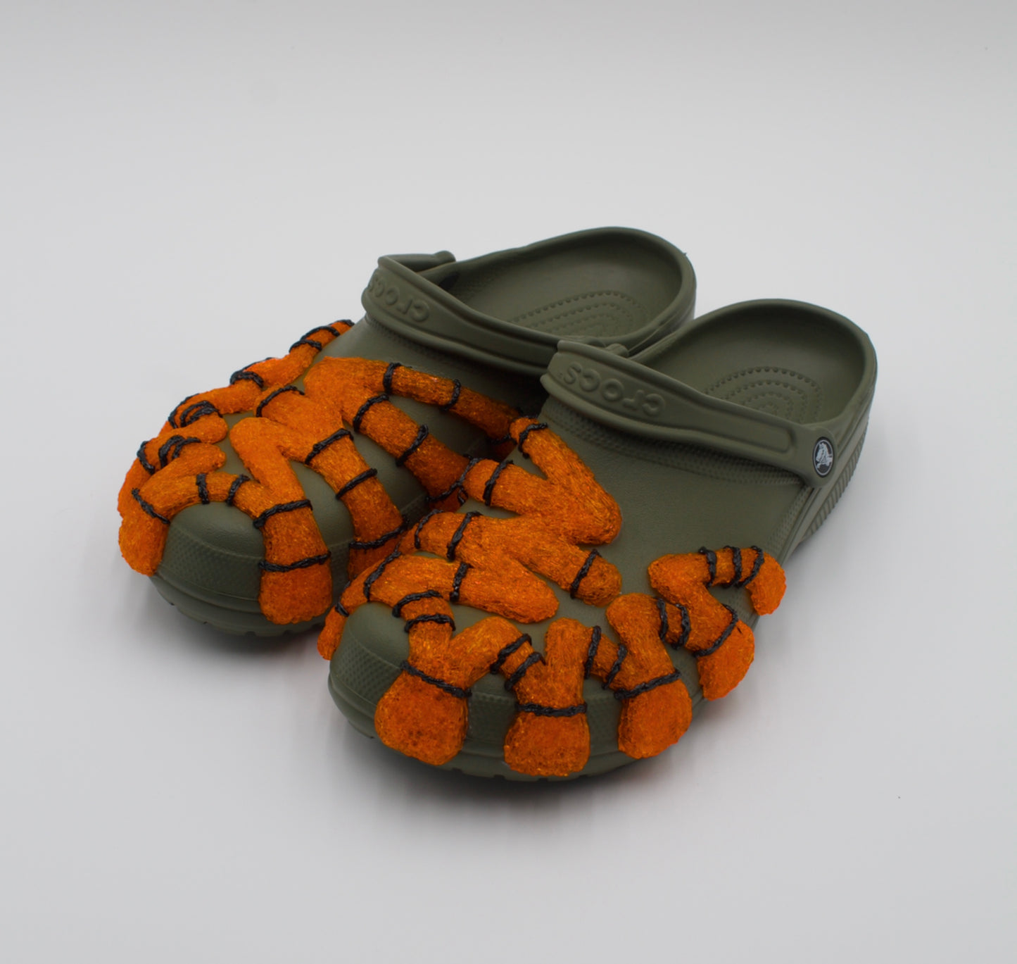 COSMIC CROCS - STRIPE SEASON (ARMY GREEN)