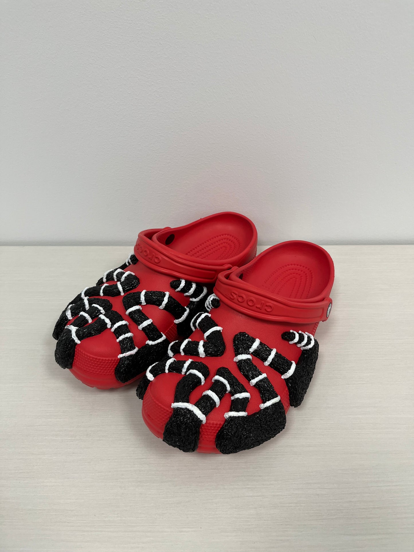 COSMIC CROCS - STRIPE SEASON COLLECTION (VARSITY RED)