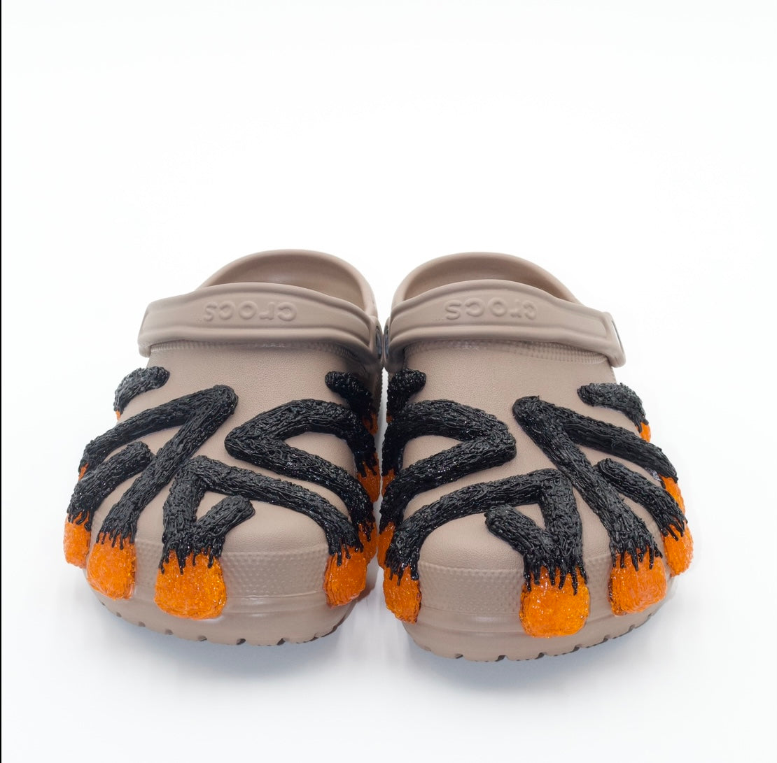 COSMIC CROCS - MELTING POINT COLLECTION (LATTE)