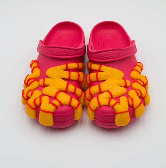 COSMIC CROCS - STRIPE SEASON (DRAGON FRUIT)