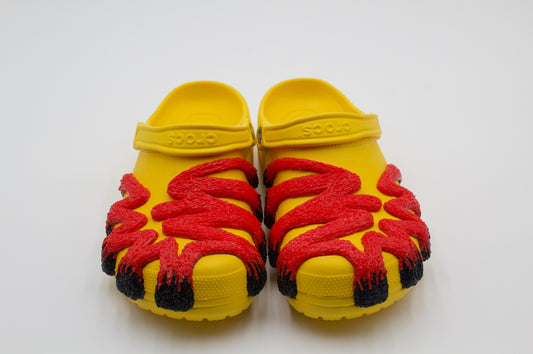 COSMIC CROCS - MELTING POINT COLLECTION (CYBER YELLOW)