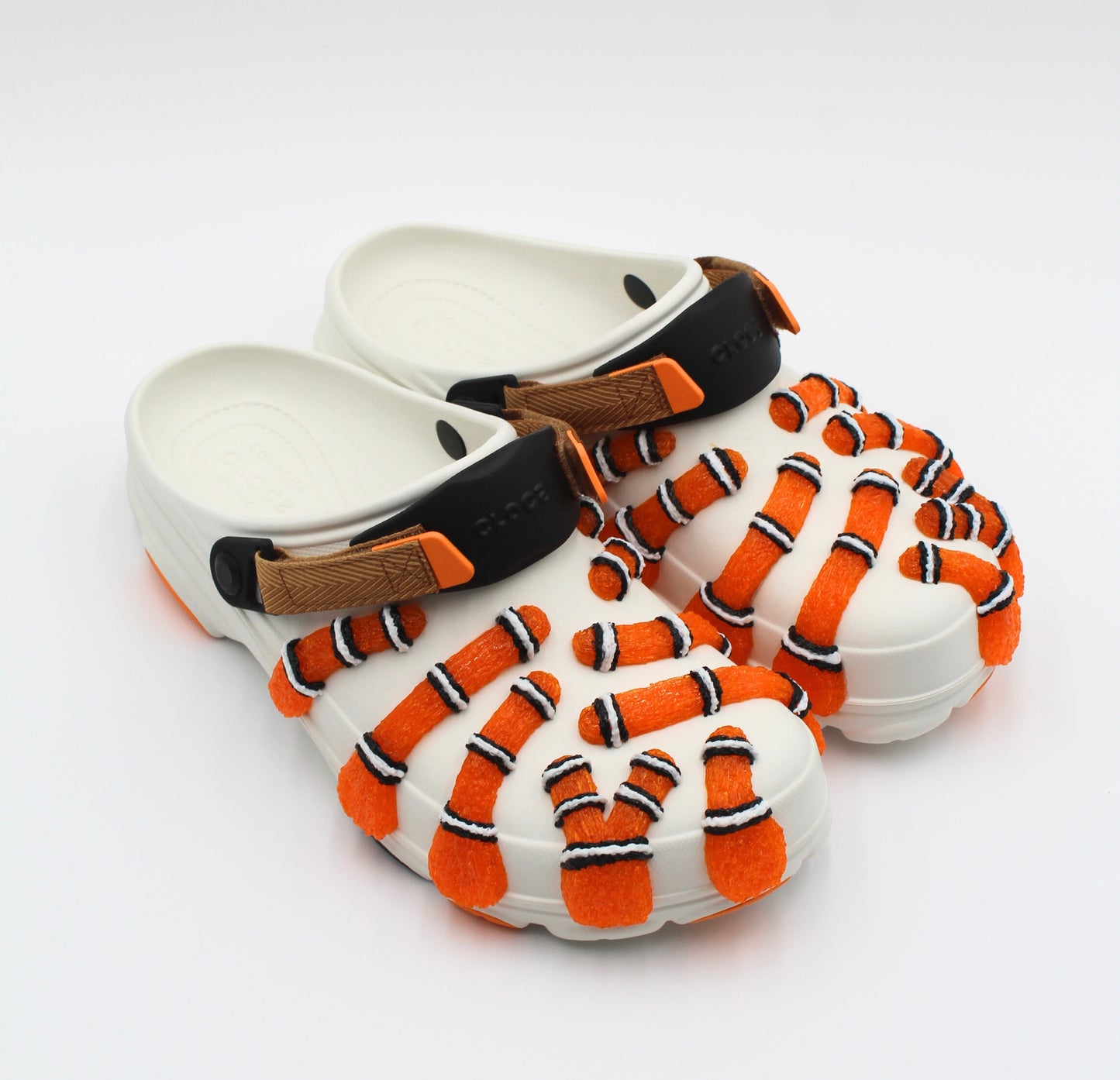 COSMIC CROCS - STRIPE SEASON (WHITE)