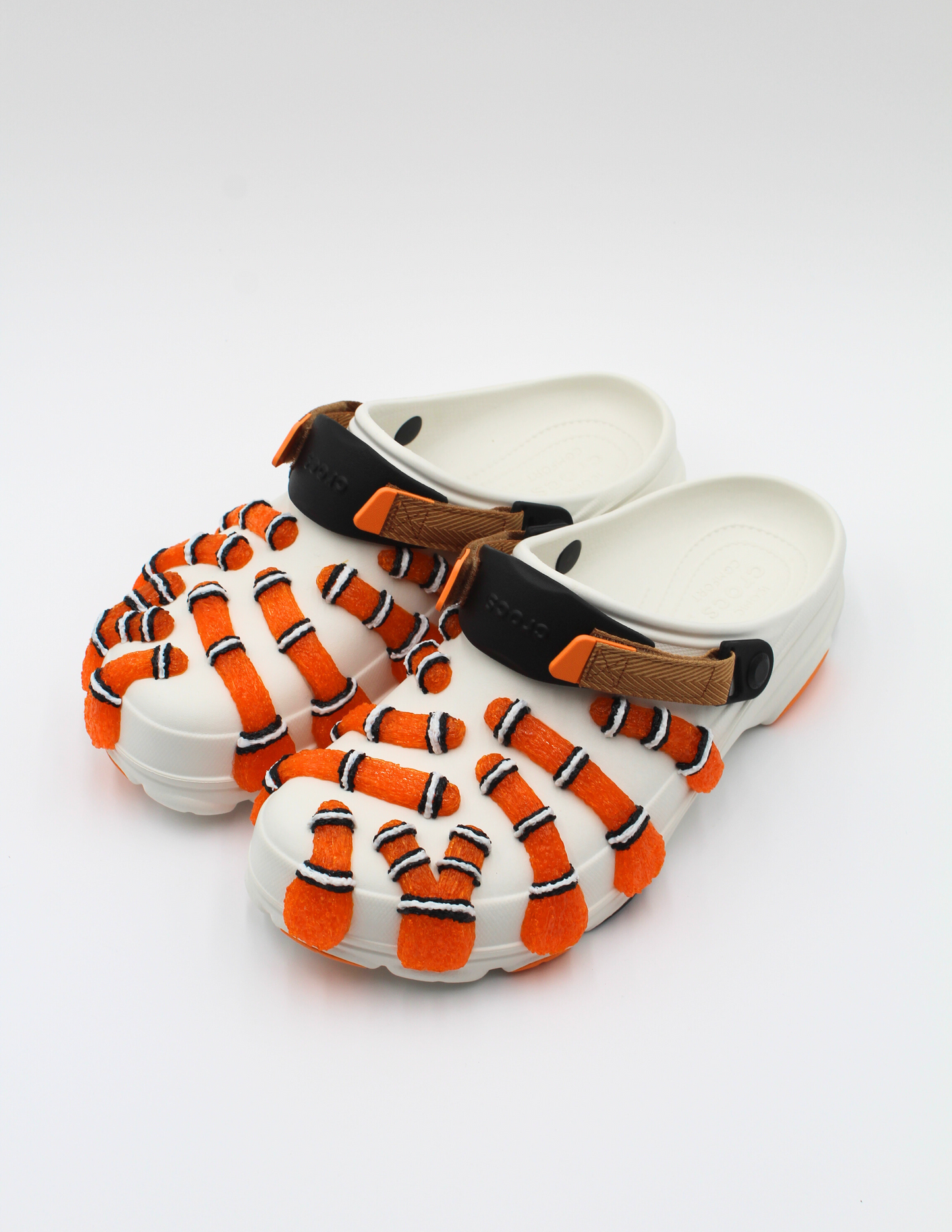 COSMIC CROCS - STRIPE SEASON (WHITE)