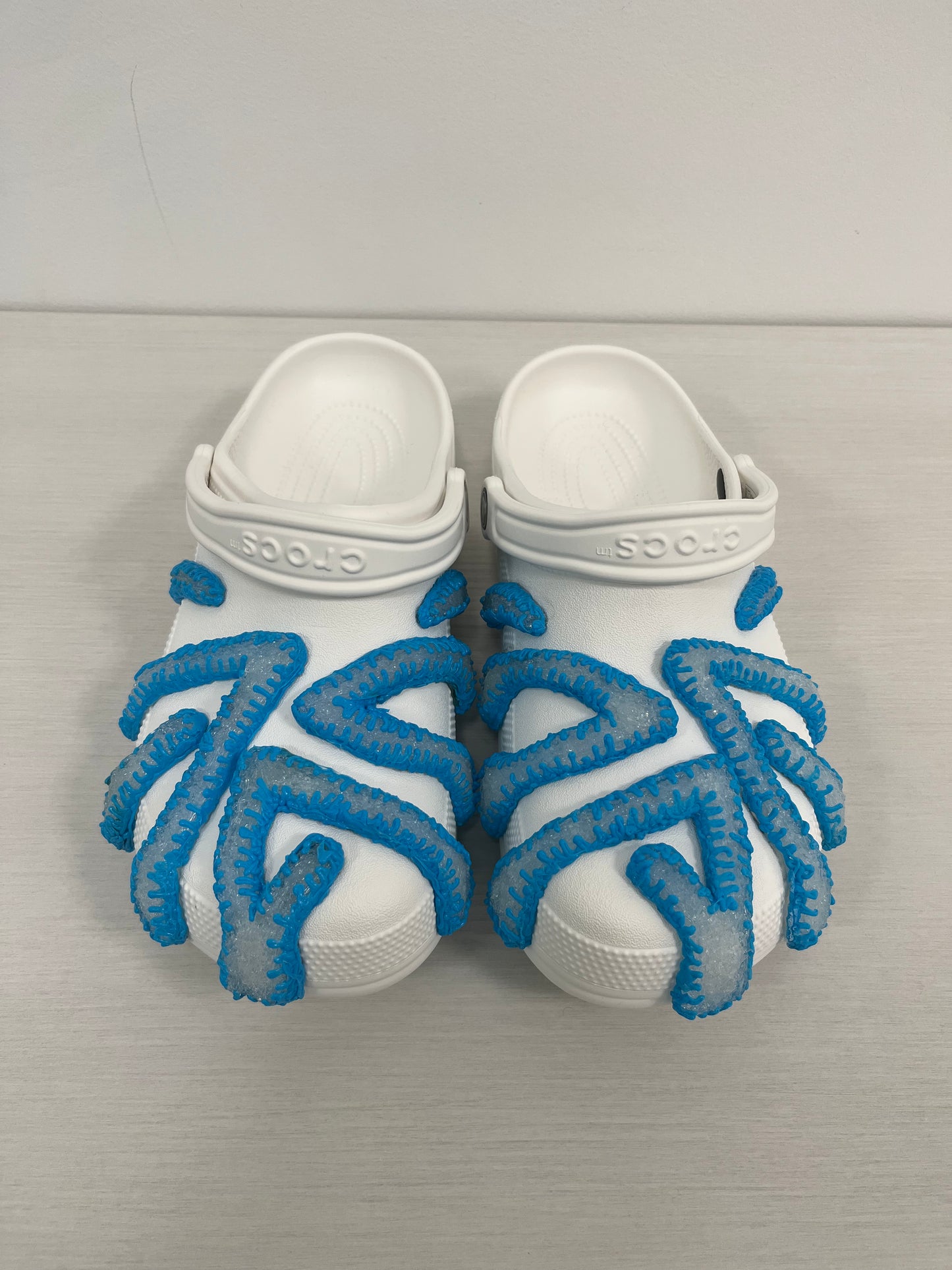 COSMIC CROCS - BORDERLINE COLLECTION (WHITE)