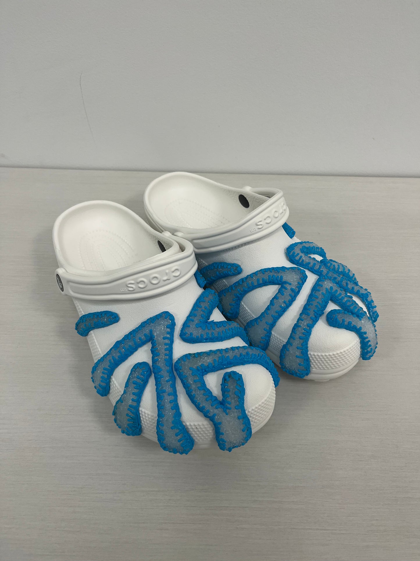 COSMIC CROCS - BORDERLINE COLLECTION (WHITE)