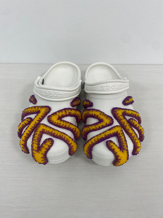 COSMIC CROCS - BORDERLINE COLLECTION (WHITE)