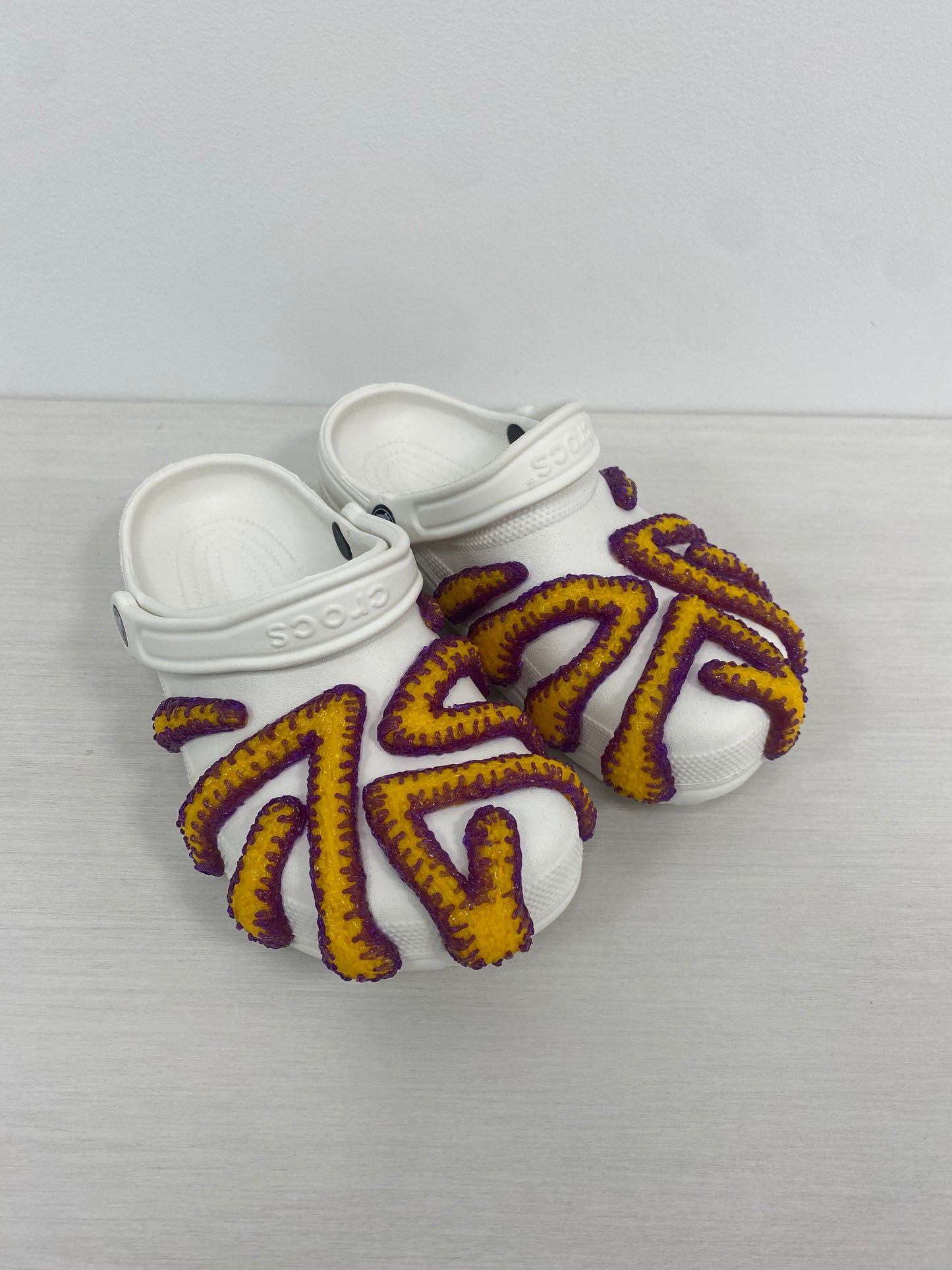 COSMIC CROCS - BORDERLINE COLLECTION (WHITE)