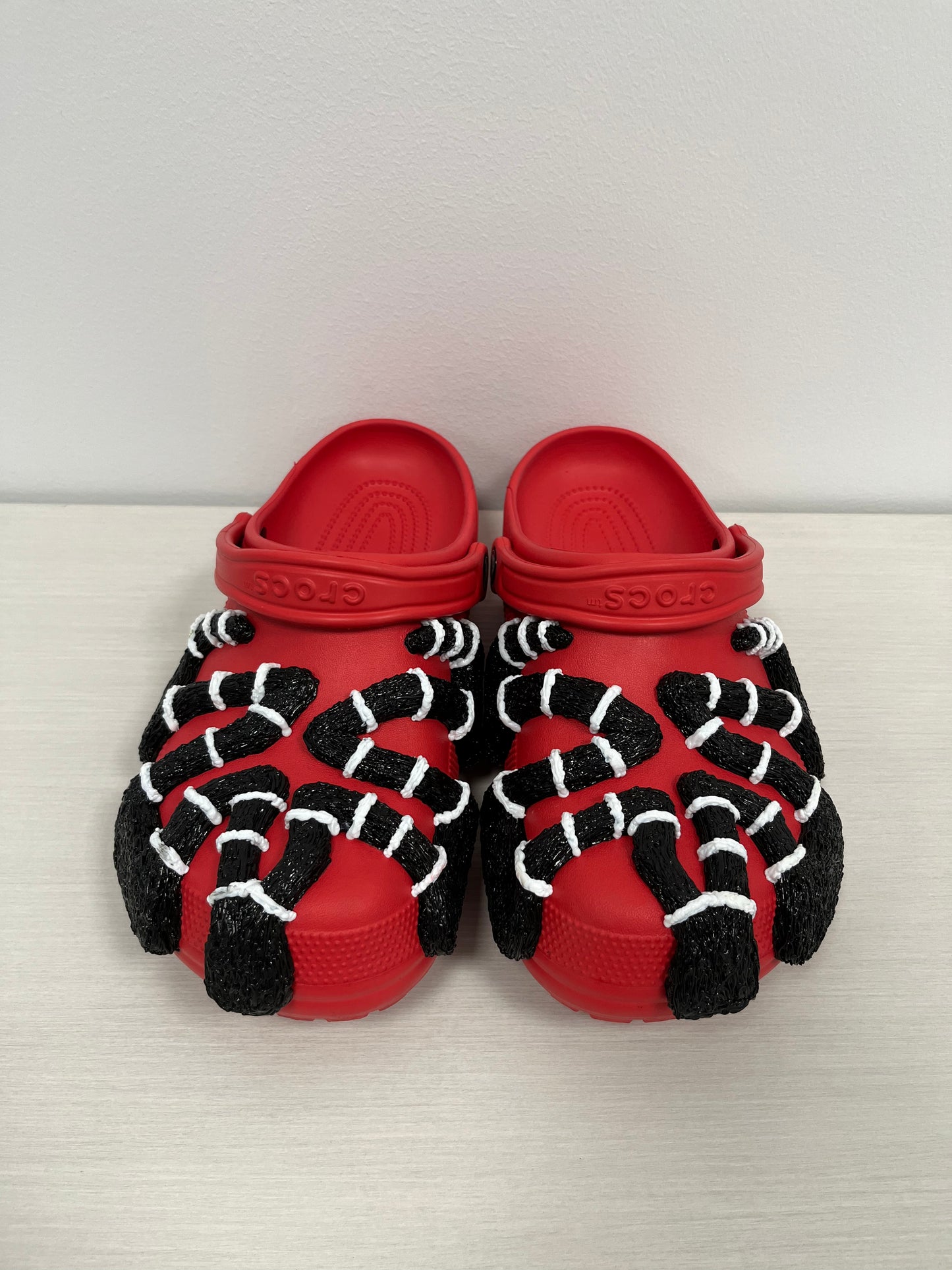 COSMIC CROCS - STRIPE SEASON COLLECTION (VARSITY RED)