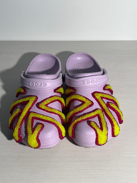 COSMIC CROCS - BORDERLINE COLLECTION (LAVENDER)
